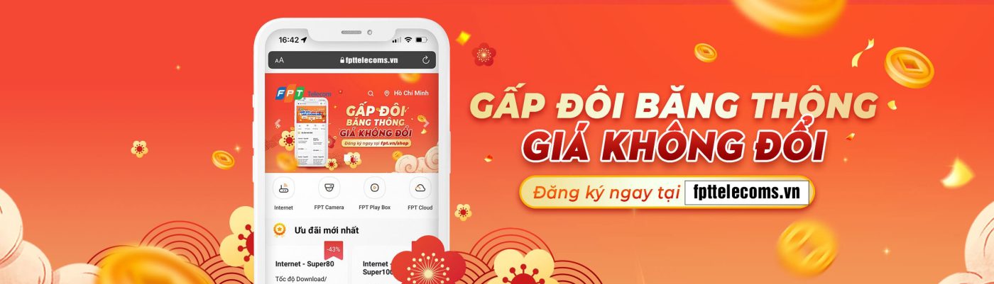 Lắp wifi FPT khuyến mãi x2 băng thông giá không đổi