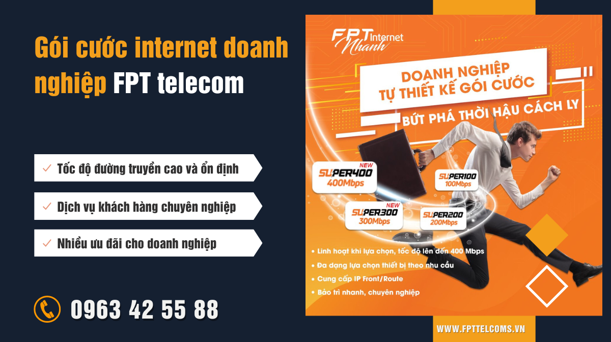 Gói cước Internet doanh nghiệp FPT